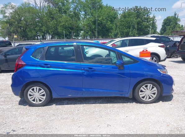 3HGGK5H49JM704341 2018 HONDA FIT Blue Սալոնի հետևի տեսք
