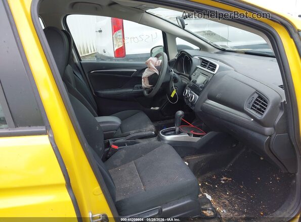3HGGK5H4XJM703246 2018 HONDA FIT Yellow წინა სალონის ხედი