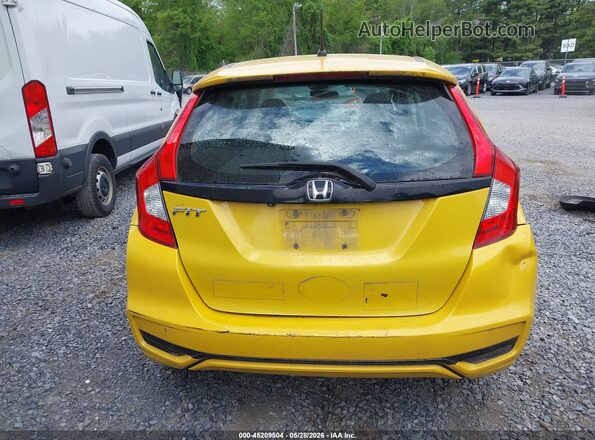 3HGGK5H4XJM703246 2018 HONDA FIT Yellow 