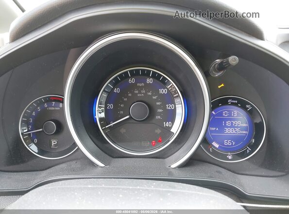 3HGGK5H4XLM731860 2020 HONDA FIT Black Հետևի նստատեղերի տեսք