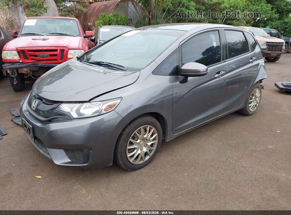 3HGGK5H50HM708099 2017 HONDA FIT Gray Vista tres cuartos delantera izquierda