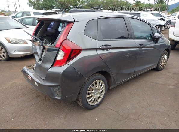 3HGGK5H50HM708099 2017 HONDA FIT Gray Trasero derecho