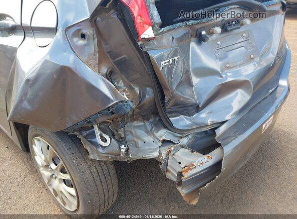 3HGGK5H50HM708099 2017 HONDA FIT Gray 