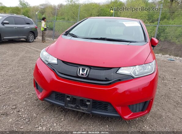 3HGGK5H55HM705831 2017 HONDA FIT Красный Вид панели приборов