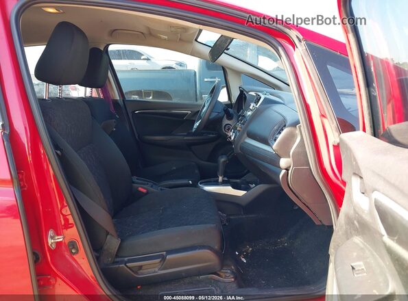 3HGGK5H5XHM712256 2017 HONDA FIT Red Вид салону спереду