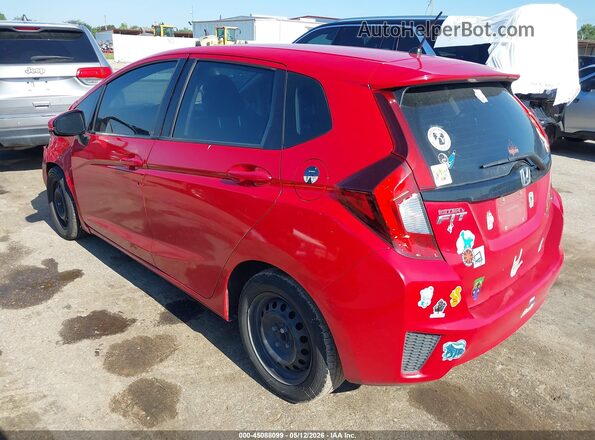 3HGGK5H5XHM712256 2017 HONDA FIT Red Задня ліва чверть