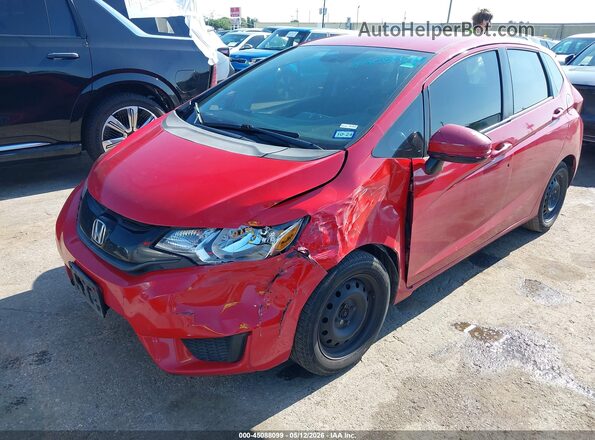 3HGGK5H5XHM712256 2017 HONDA FIT Red Передня ліва чверть