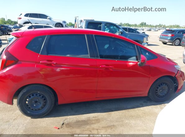 3HGGK5H5XHM712256 2017 HONDA FIT Red Вид задньої частини салону