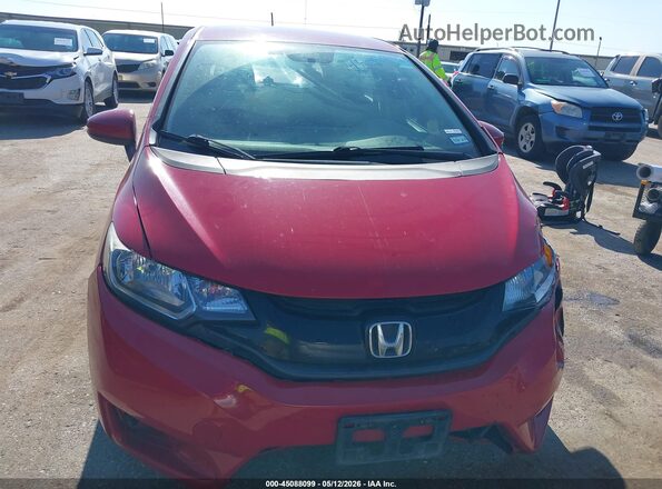 3HGGK5H5XHM712256 2017 HONDA FIT Red Вид щитка приладів