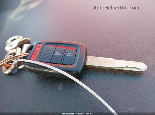 3HGGK5H5XHM712256 2017 HONDA FIT Red Вид панелі приладів