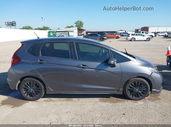 3HGGK5H61JM707316 2018 HONDA FIT Gray 