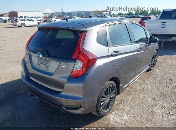3HGGK5H61JM707316 2018 HONDA FIT Gray 