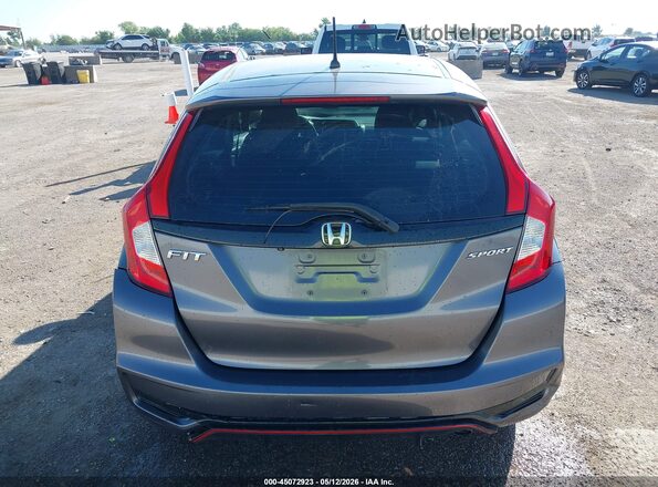 3HGGK5H61JM707316 2018 HONDA FIT Gray 