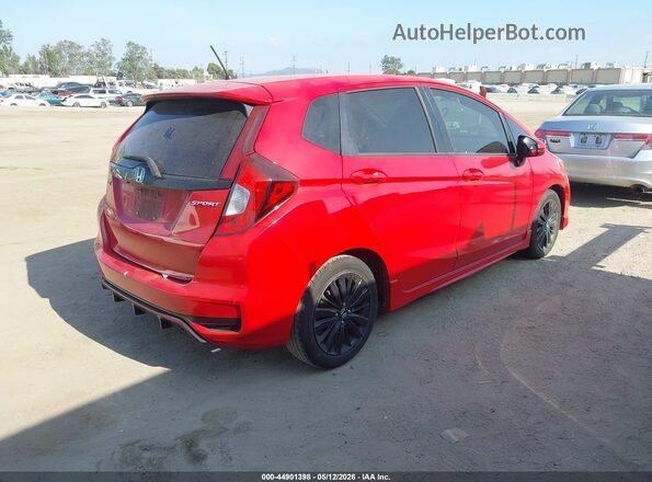 3HGGK5H63JM717510 2018 HONDA FIT Red Հետևի աջ
