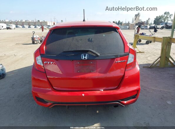 3HGGK5H63JM717510 2018 HONDA FIT Red 