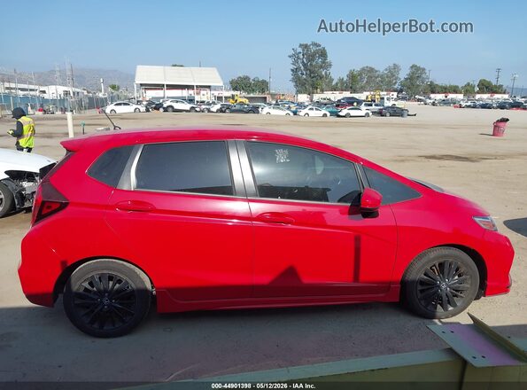 3HGGK5H63JM717510 2018 HONDA FIT Red Սարքավորումների վահանակի տեսք