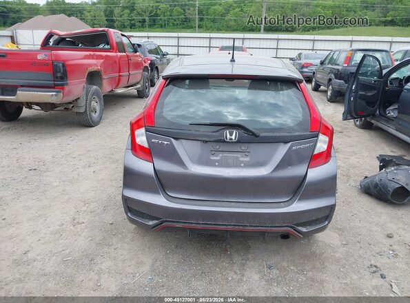 3HGGK5H65JM702717 2018 HONDA FIT Gray 