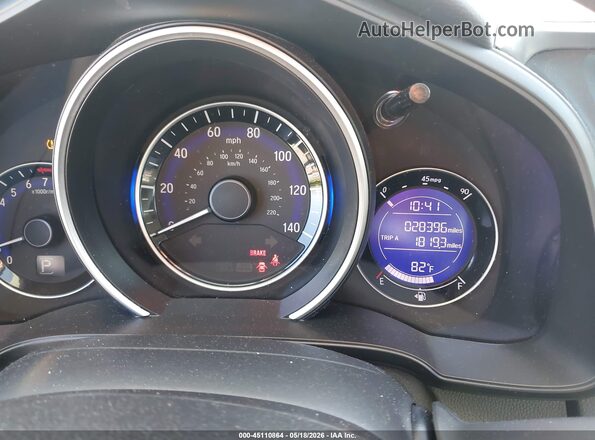 3HGGK5H65LM725398 2020 HONDA FIT Black Հետևի նստատեղերի տեսք