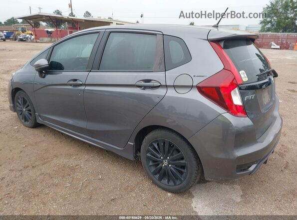 3HGGK5H67JM707322 2018 HONDA FIT Gray უკანა მარცხენა