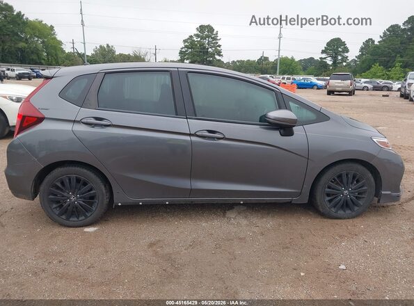 3HGGK5H67JM707322 2018 HONDA FIT Gray წინა ხედი