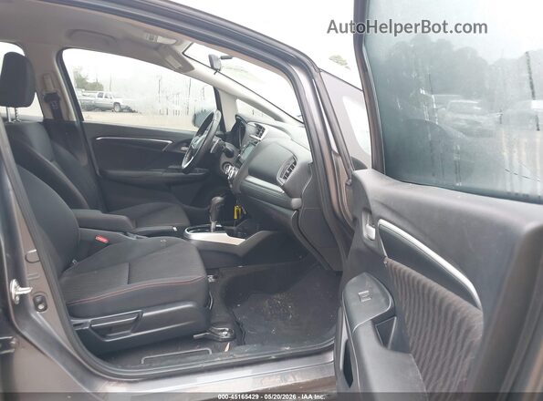 3HGGK5H67JM707322 2018 HONDA FIT Gray წინა სალონის ხედი