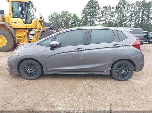 3HGGK5H67JM707322 2018 HONDA FIT Gray სალონის 360-გრადუსიანი ხედი