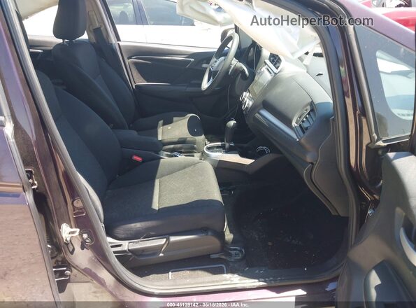 3HGGK5H70HM706645 2017 HONDA FIT Purple Widok wnętrza z przodu