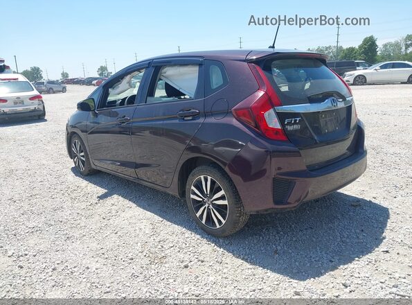 3HGGK5H70HM706645 2017 HONDA FIT Purple Tył lewy