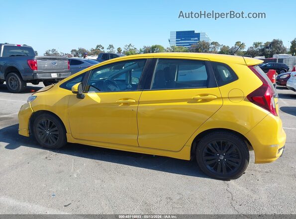 3HGGK5H76JM703500 2018 HONDA FIT Желтый Панорамный вид салона 360°