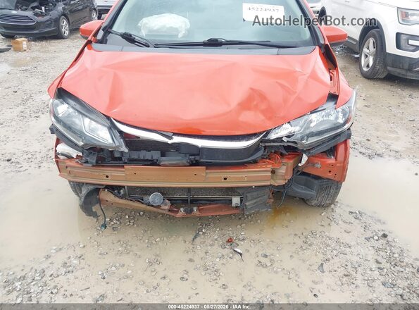 3HGGK5H77JM707250 2018 HONDA FIT Orange Front view