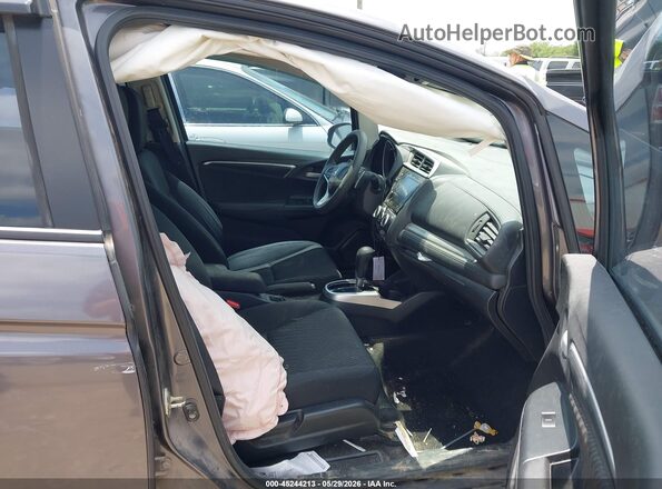 3HGGK5H80JM707969 2018 HONDA FIT Gray Front interior view