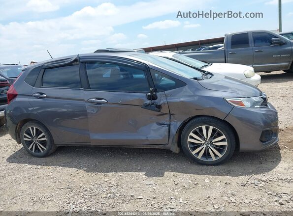 3HGGK5H80JM707969 2018 HONDA FIT Gray Rear interior view
