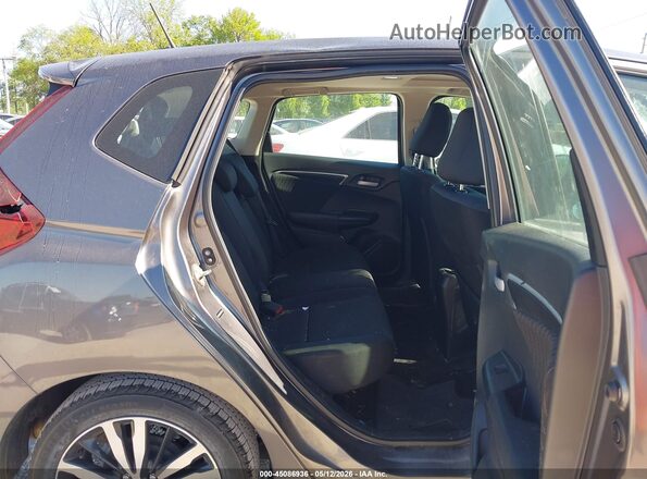 3HGGK5H87JM717916 2018 HONDA FIT Gray Vista de la etiqueta del VIN