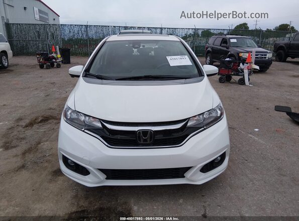 3HGGK5H88JM711851 2018 HONDA FIT Белый Вид щитка приборов