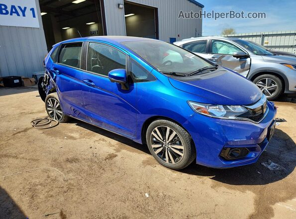 3HGGK5H89KM741524 2019 HONDA FIT Blue 