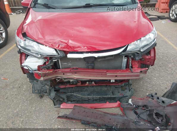 3HGGK5H8XLM729965 2020 HONDA FIT Red Widok z przodu