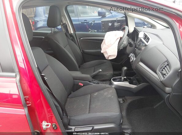 3HGGK5H8XLM729965 2020 HONDA FIT Red Widok wnętrza z przodu