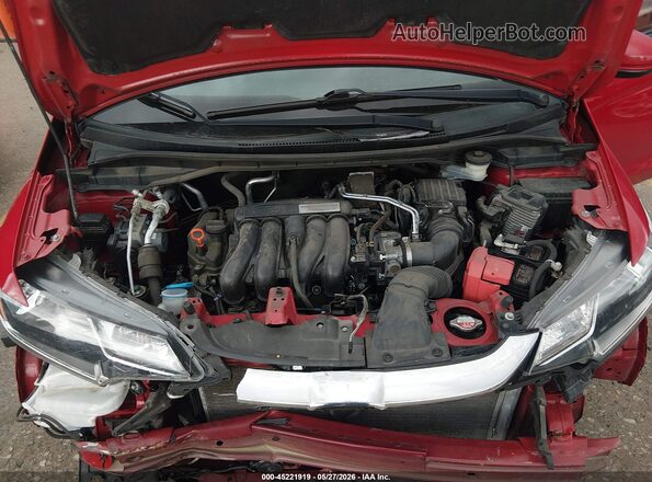 3HGGK5H8XLM729965 2020 HONDA FIT Red Widok z tyłu