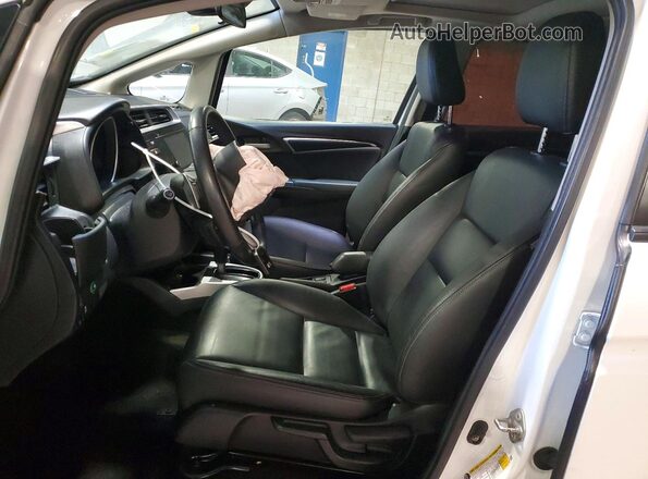 3HGGK5H98LM730606 2020 HONDA FIT White Widok wnętrza z przodu
