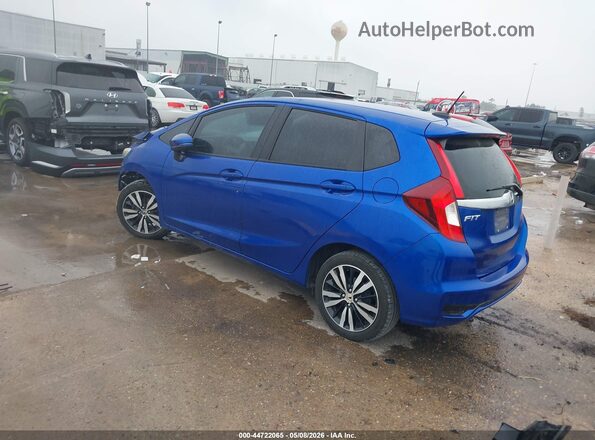 3HGGK5H9XJM736694 2018 HONDA FIT Blue 