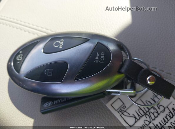 3KMJC3DE2SE023774 2025 HYUNDAI TUCSON White Vista del salpicadero
