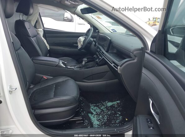 3KMJC3DE5SE010033 2025 HYUNDAI TUCSON White Widok wnętrza z przodu