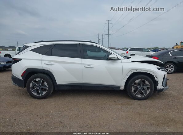 3KMJC3DE5SE010033 2025 HYUNDAI TUCSON White Widok wnętrza 360 stopni
