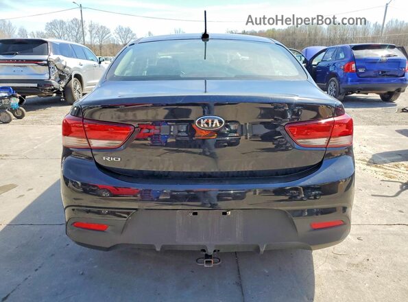 3KPA24AB1JE054034 2018 KIA RIO Black 