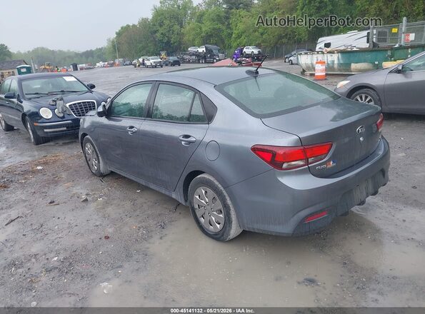 3KPA24AB2KE217694 2019 KIA RIO Gray Задня ліва чверть