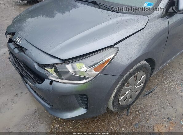 3KPA24AB2KE217694 2019 KIA RIO Gray 