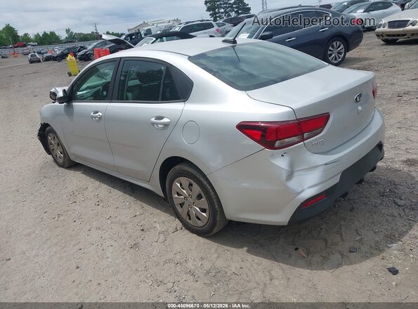 3KPA24AB3JE115044 2018 KIA RIO Серебряный Задняя левая четверть