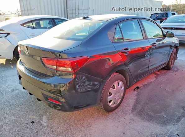 3KPA24AB4JE073399 2018 KIA RIO Black 