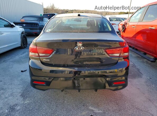 3KPA24AB4JE073399 2018 KIA RIO Black 