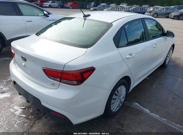 3KPA24AB4JE086489 2018 KIA RIO White Trasero derecho